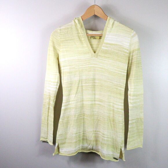 prana V-neck Hooded top size small - Picture 1 of 4